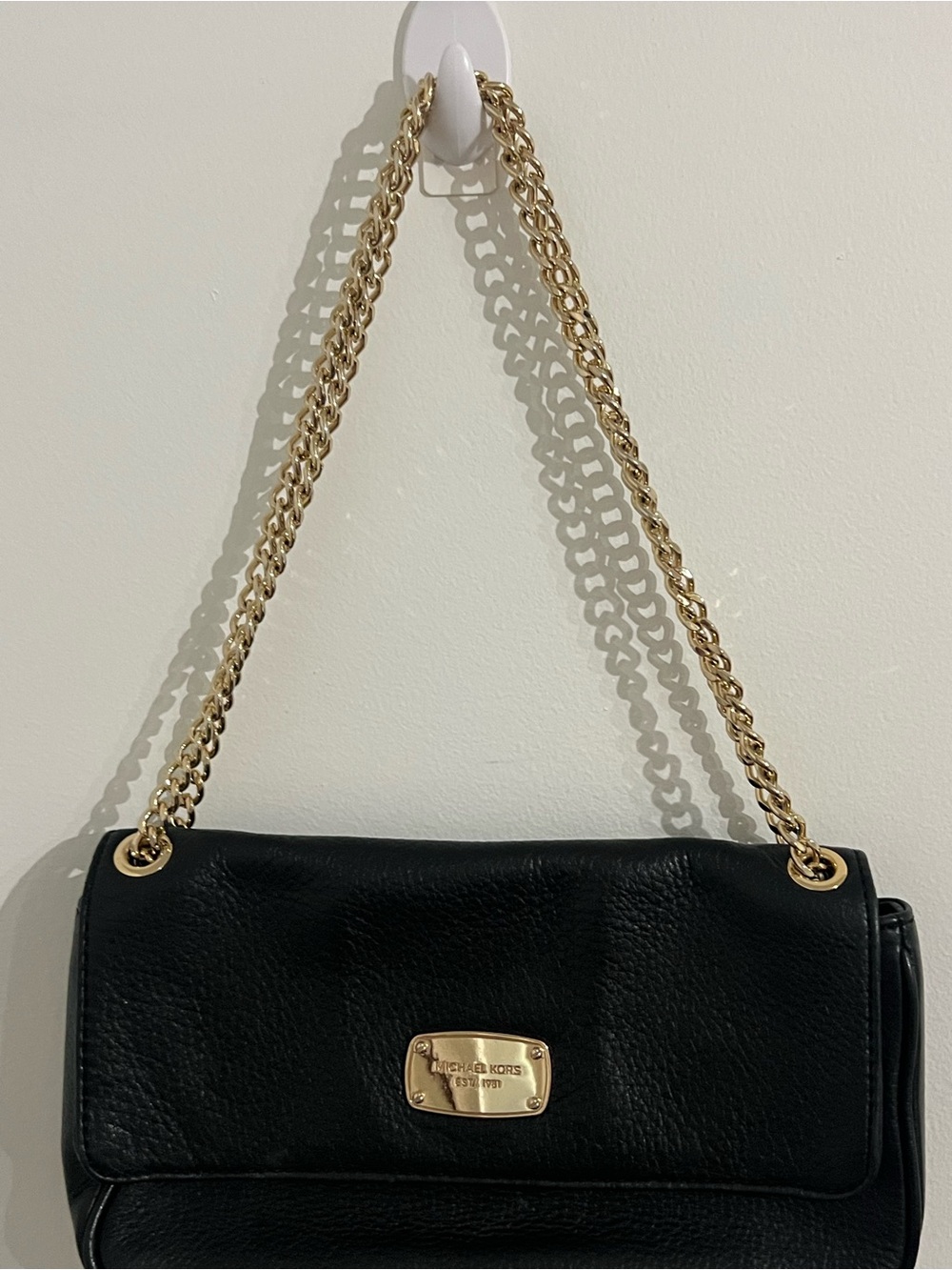 MICHAEL Michael Kors Black Leather Jet Set Chain Shoulder Bag - Picture 2 of 16